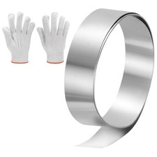 Aluminum Flashing Roll, 1.2" x 6.56ft Aluminum Flashing Roofing Panels 0.2mm