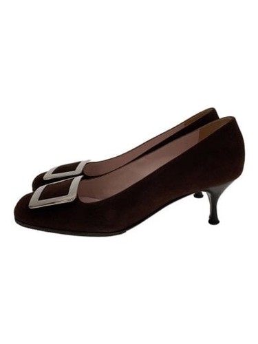 CELINE / Pumps / 37 / BRW / Suede