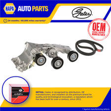 Image of Drive Belt Kit fits MERCEDES B200 W245 2.0D 05 to 11 OM640.941 Set Gates Quality