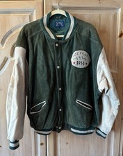 Vintage GAP Varsity Leather Jacket 1954 Sports Championship Size XL, RARE 