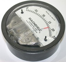 Dwyer Magnehelic 0 to .25 Differential Pressure Gage 2000-00