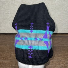 Wigwam Ski beanie 100 wool outter 100 Polypropylene inner Nortic Geometric