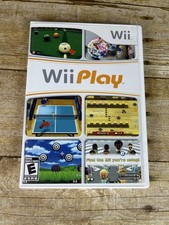 Wii Play Sports Games Nintendo Wii, 2007 Complete with Manual and Case TESTED