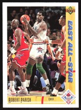 1991-92 Upper Deck East All-Star Robert Parish #72 Boston Celtics