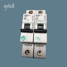 2 X STEEPLE SERIES E B6 MCB STEEPLE 6 AMP MCB 1P 6A B6 SERIES E