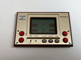 NINTENDO GAME AND & WATCH Manhole 1981 Direct From Japan Very Rare