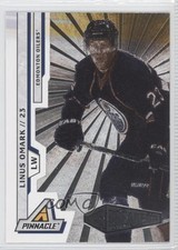 2010-11 Panini Pinnacle Ice Breakers Rink Collection Linus Omark #222 c8m