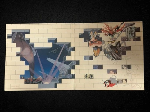 Pink Floyd The Wall original vinyl 1979 33RPM LP Double LP Record Album