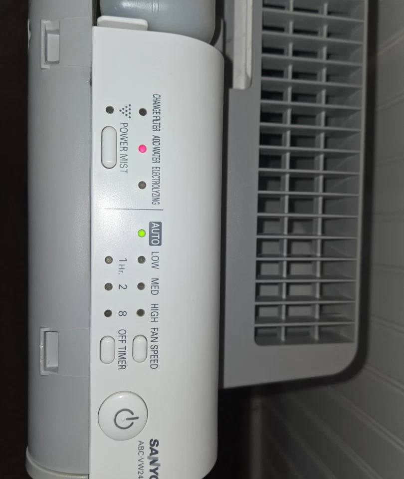 Purificador de ar para lavadora de ar removedor de odor sala grande Sanyo Electric Co. ABC-VW24A - Imagem 4 de 4