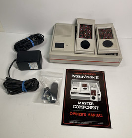 VTG Mattel Electronics Intellivision/Voice Bundle: Console, Accessories, & Games