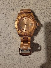 Invicta Women's Watch 17525 Angel Rose Gold Stainless Steel Used Nice