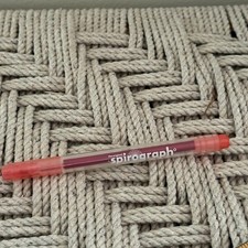 Spirograph Red Ink Pen Vintage Style Drawing Toy Logo Novelty Writing Pen