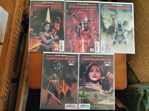 Star Wars / Crimson Reign #1 - 5 / Marvel / Full Set / BRAND NEW/ UNOPENED