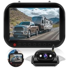 7" Furrion-Compatible RV TRUC Backup Camera HD 1080P Night Vision Split Screen