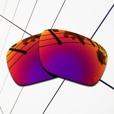 Polarized Replacement Lenses for-Oakley Holbrook OO9102 Violet Red 100 UVA