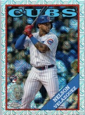 2023 Topps #T88C-94 Nelson Velazquez 1988 Topps Chrome Mojo Chicago Cubs