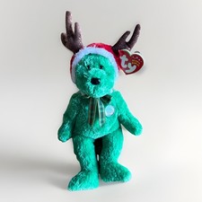 Ty Beanie Baby 2002 Holiday Teddy - MWMT