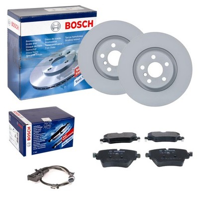 BOSCH BREMSSCHEIBEN + BELÄGE VORNE passend für BMW X1 F48 X2 F39 2er F45 F46 F40