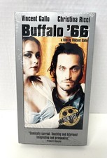 Buffalo 66 VHS Vincent Gallo Christina Ricci Cult Classic Lions Gate SEALED RARE