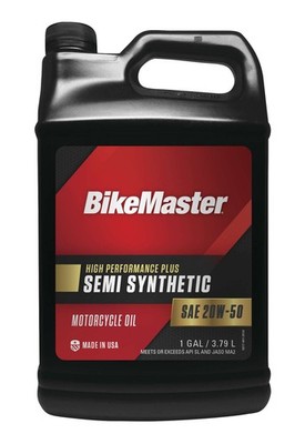 BikeMaster 532320 Semi-Synthetisches Öl - 20W50 - 1 Gallone.