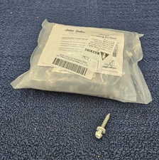 (QTY 250) Jake Sales #14 x 1-1/2" Metal Roofing Screw Hex Washer Corrugated