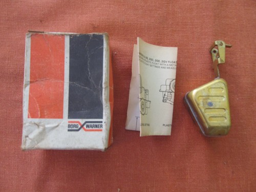 1969-77 BUICK, CHEVROLET,GMC & PONTIAC BRASS CARB FLOAT; BORG WARNER# CF256B - Picture 1 of 5
