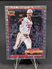 2026 Topps SILVER CRACKLE FOIL Byron Buxton #T91-92 - Minnesota Twins 