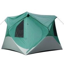 Instant Pop Up Camping Tent for 4-6 People  High-End 5 person, Green