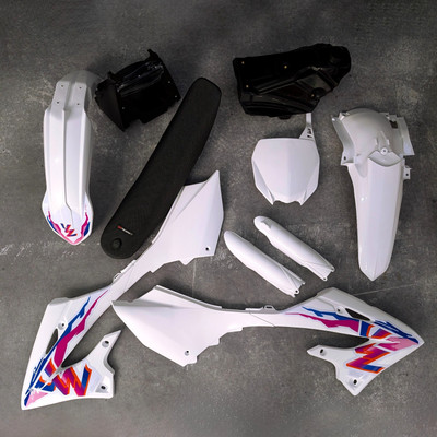Restyle Plastics + Seat + Fuel tank + Decals Yamaha YZ125 YZ250 2002-2004