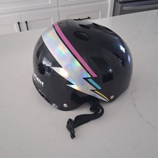 Triple Eight Sweat Saver Helmet BMX Scooter Skateboard Black 888-06 Size L/XL