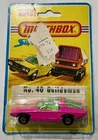 Vintage 1971 Matchbox No. 40 Guildsman 1:64 Toy Car Mint in Package