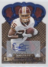 2011 Panini Crown Royale Rookie Blue Signatures 11/50 Evan Royster #132 Auto c7e