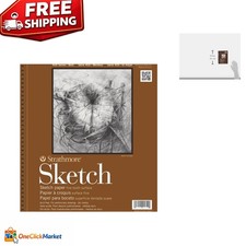 Essential 400 Series Sketchbook 5.5x8.5 - 100 Heavyweight Sheets for All Mediums