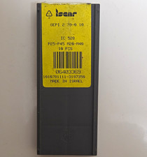 Iscar GEPI 2.39-0.10 IC528 Cut-Grip Grooving Inserts .094" 10 Pcs Open Box