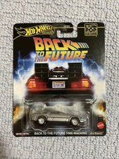 2025 Hot Wheels Premium Pop Culture Back To The Future Time Machine A94