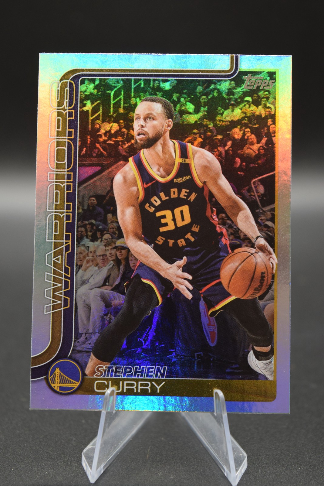 Stephen Curry 2025-26 Topps #135 Holo Foil Golden State Warriors