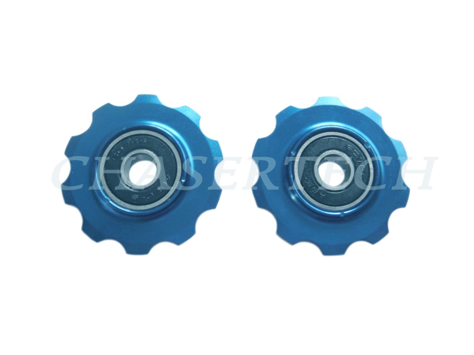 MTB Road Bike Rear Derailleur Jockey Wheel Pulley 10T Blue