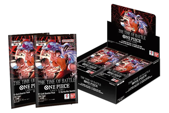One Piece Card Game - OP-16 The Time of Battle Booster Box English