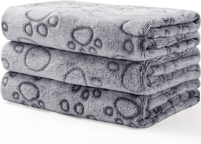 Hundedecke Katzendecken Waschbar Flauschig, 1 Pack 3 Decken Super Weich Fluff...