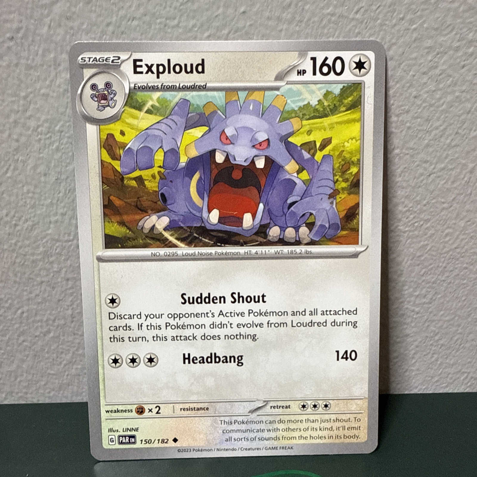 Exploud - 150/182 - Uncommon - Near Mint