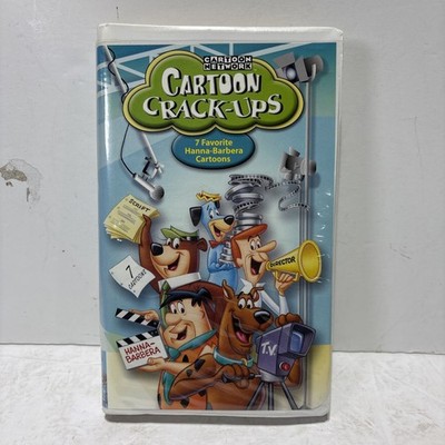 CARTOON NETWORK - CARTOON CRACK-UPS ANIMATED VHS VIDEO, 7 HANNA-BARBERA TOONS