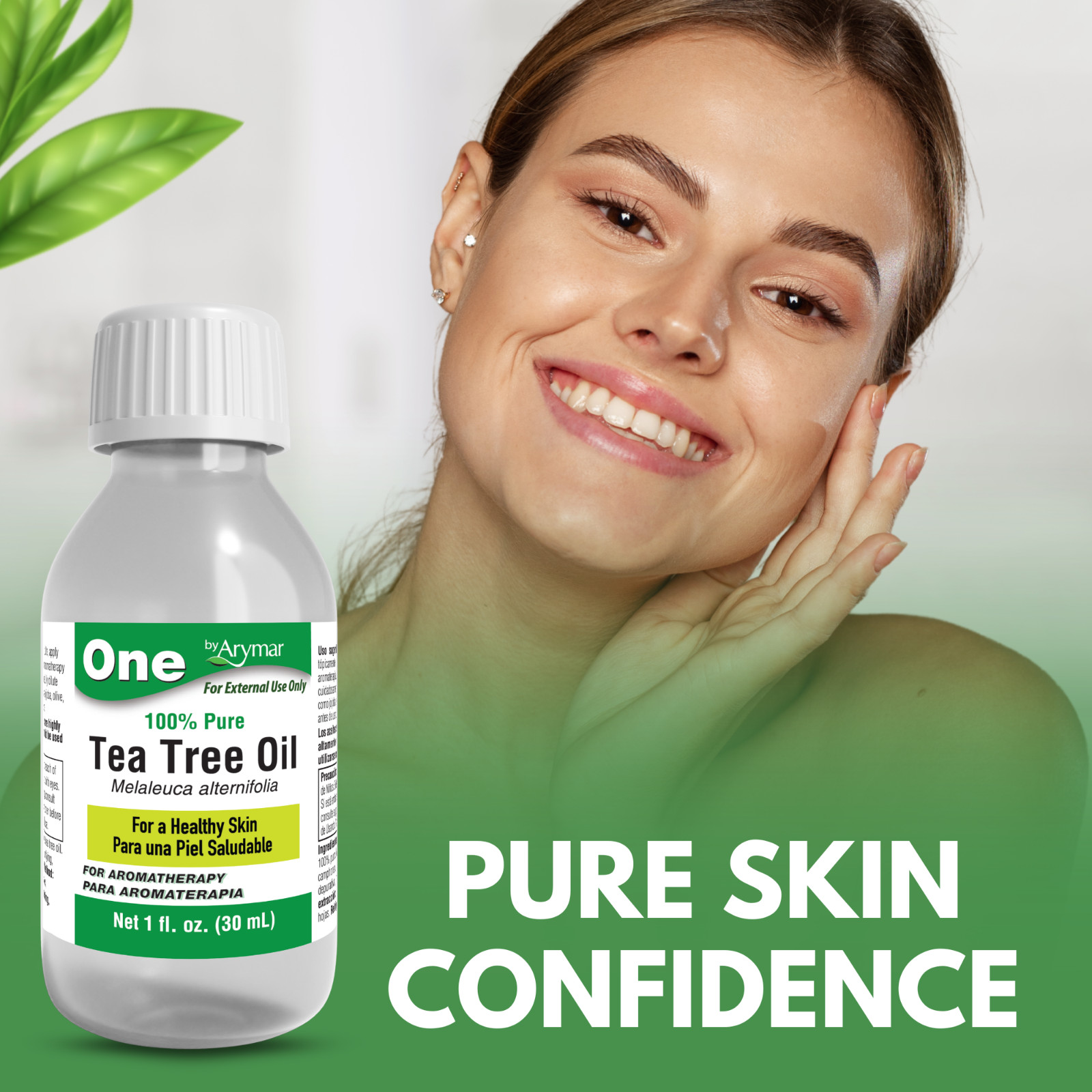 Arymar Tea Tree Oil &ndash; Essential Oil for Healthy Skin, 1 fl oz
