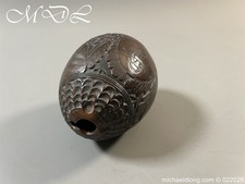 Naval 19th Century Bug Bear or Powder Flask