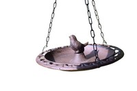 Vogelbad HäNgend Gusseisen VogelträNke Gartendeko Landhausstil Nostalgie