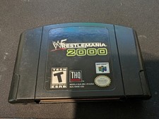 WWF Wrestlemania 2000 (Nintendo 64 N64) Authentic & Tested