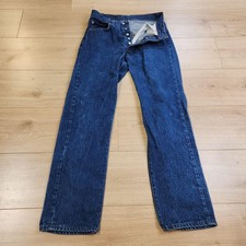 Vintage Levis 501 Jeans Mens 26x29 30x33 Tag Blue Button Fly Denim 80s USA