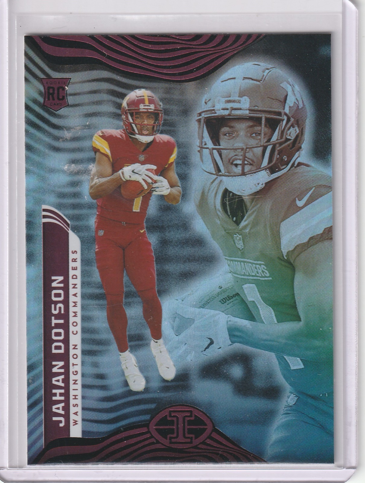 2022 Panini Illusions Football Jahan Dotson RC Rookie Base #99-Commanders