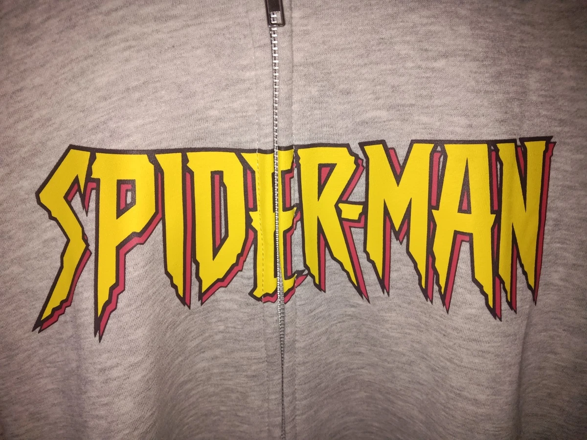 Sudadera con Capucha Marvel Spiderman Cremallera Completa XL NUEVA CON ETIQUETAS