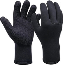 Neoprene Gloves, 3Mm Anti-Slip Diving Gloves Waterproof Wetsuit Gloves
