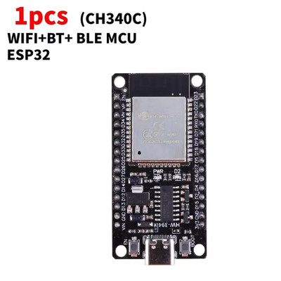 ESP32 -32 Development Board TYPE-C CH340C/ USB CP2102 Wifi+Bluetooth Ultra-Low P